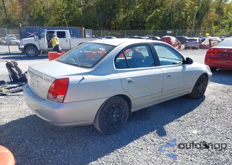 2005 Hyundai Elantra Gls/Gt from USA, damaged, VIN KMHDN46D35U179747
